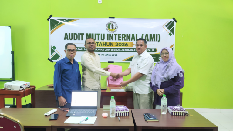 Audit Mutu Internal Program Pascasarjana Magister Ilmu Pertanian Universitas Alkhairaat Tahun Akademik 2025/2026