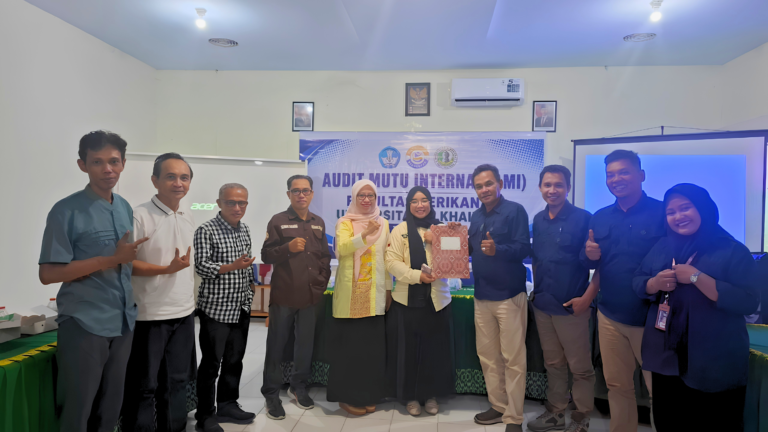 Audit Mutu Internal Program Studi Sumber Daya Akuatik dan Agrobisnis Perikanan Fakultas Perikanan Universitas Alkhairaat Tahun Akademik 2025/2026